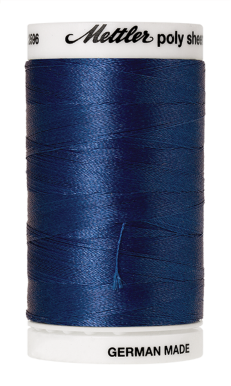 Imperial Blue (2596-3622) | Poly Sheen (800M / 875Y) | Mettler Thread